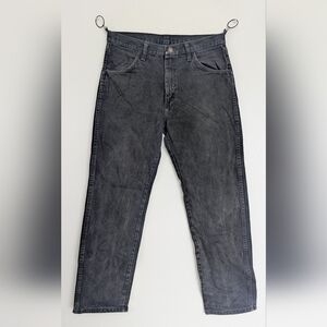 Rustler Men's Charcoal Straight Leg Jeans